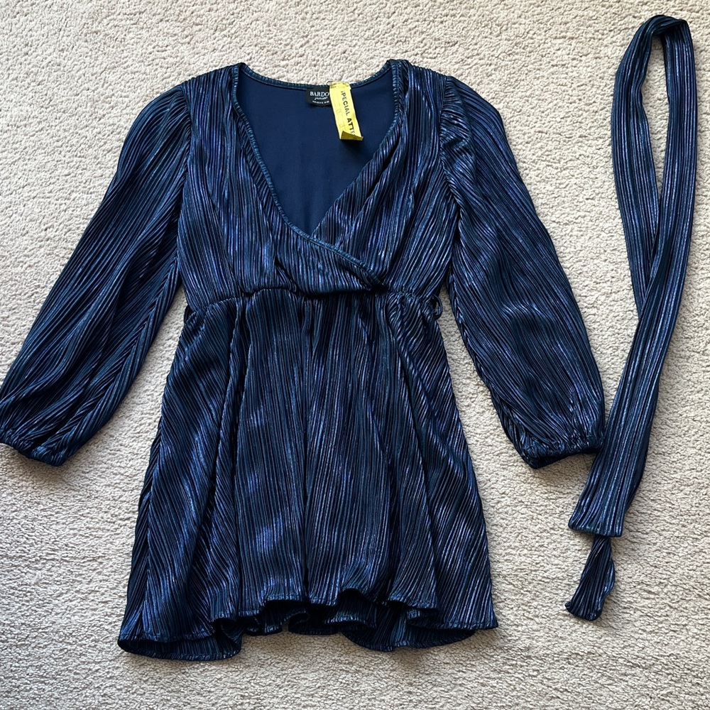 Bardot Jr Girls Navy Dress, perfect for holidays